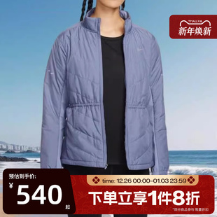 滔搏NIKE耐克女子侧拉链跑步夹克运动保暖休闲棉服外套HV2745 499