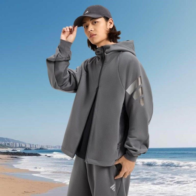 滔搏adidas阿迪达斯男子运动健身夹克外套KG0740,运动服/休闲服装,运动茄克/外套,淘宝优惠券,粉丝福利购,淘宝优惠卷