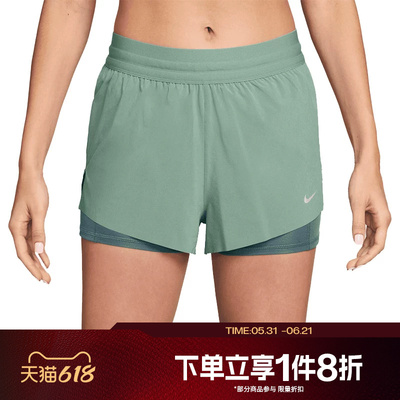滔搏NIKE耐克女子运动舒适休闲短裤HJ5377-006