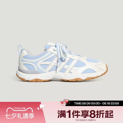 滔搏adidas阿迪达斯女子WHISPER GLIDE运动休闲鞋KZ9635