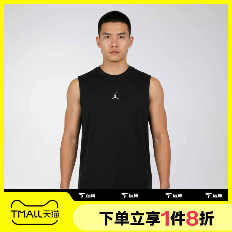 滔搏NIKE耐克男子经典舒适上衣运动休闲无袖T恤IF0890-010 - 实物图