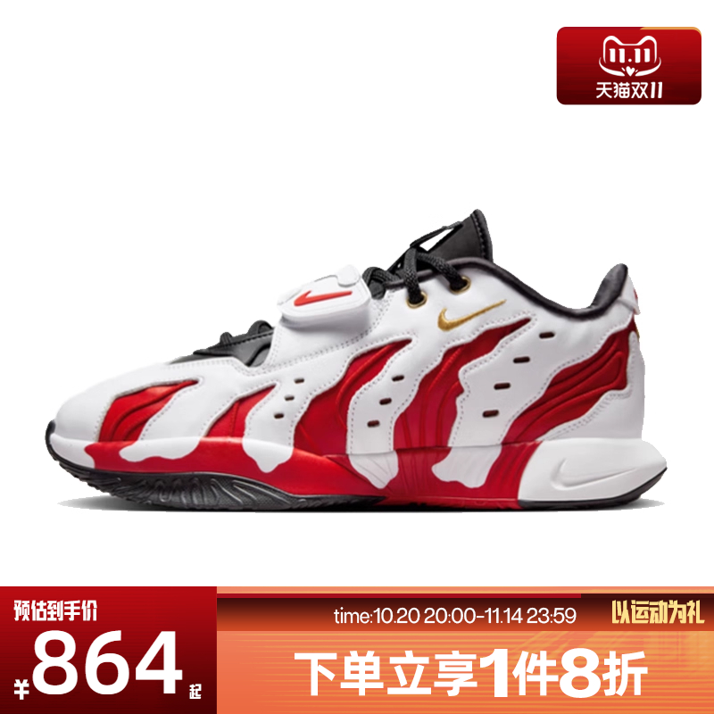 滔搏NIKE耐克男鞋詹姆斯户外实战运动训练篮球鞋HV1222-100