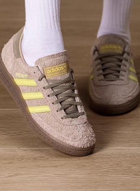 滔搏adidas阿迪达斯三叶草男女鞋HANDBALL运动休闲鞋IH1502
