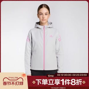滔搏adidas阿迪达斯儿童JG PE JKT HOODY运动健身夹克外套KG5962