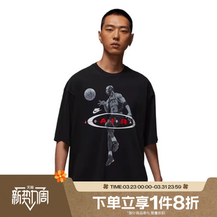 滔搏NIKE耐克男子潮流印花运动休闲短袖 010 T恤IF1805