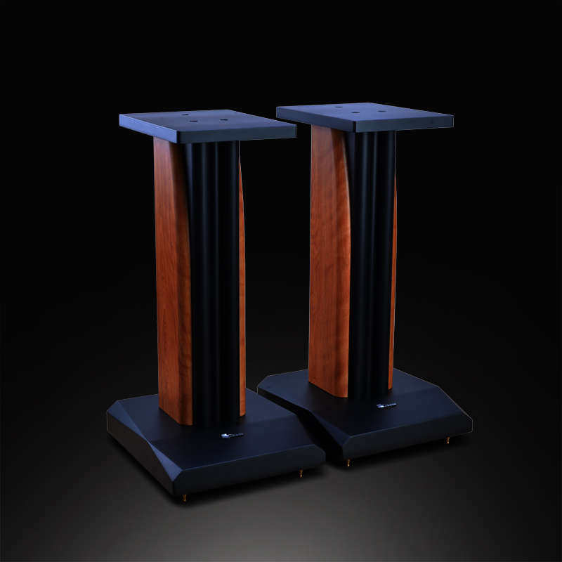 八达 豪华木脚架音箱支架发烧hifi高保真书架音箱专用