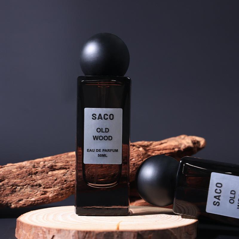 直播SACO乌木沉香男女士香水木质香调持久留香男香淡香自然送男友