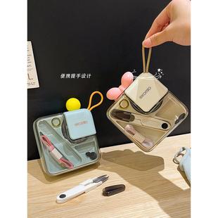 针线盒家用高质量新款 轻奢豪华 便携宿舍个性 创意多功能针线包套装