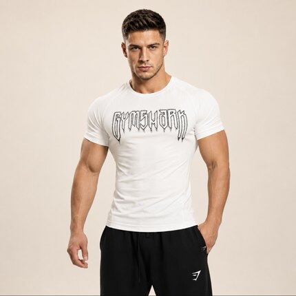 CTU gymshark服饰自制高弹透气吸湿不闷身健身男女撸铁服速干衣