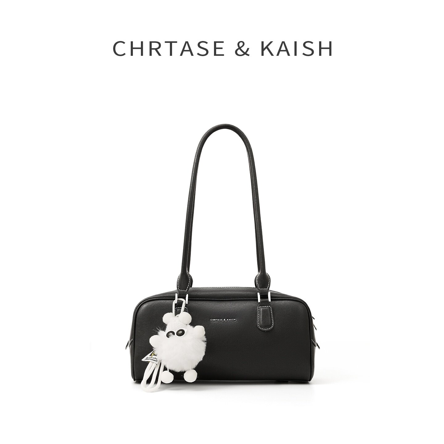 CHRTASE&KAISH官网品牌高级感小众单肩腋下保龄球波士顿法棍女包