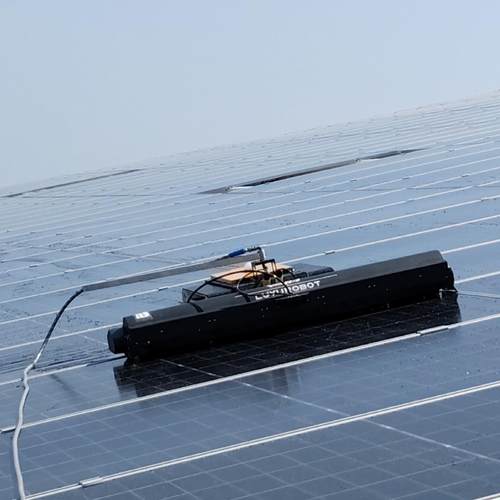 光伏板清洗机 光伏太阳能板清洁除尘工具 光伏清洗机器人 现货