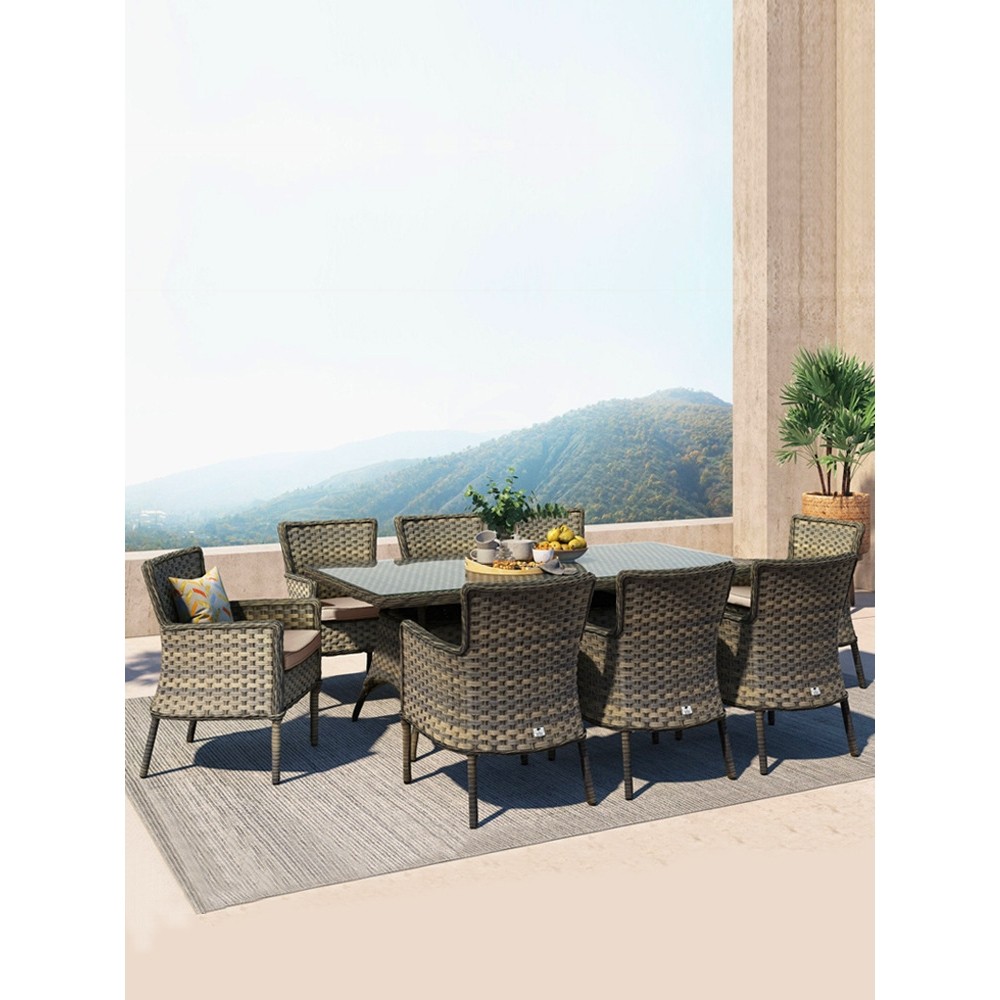 户外桌椅藤子庭院花园阳台编沙发简约休闲靠背带伞椅茶几三五件套,搬运/仓储/物流设备,立体仓库设备,淘宝优惠券,粉丝福利购,淘宝优惠卷