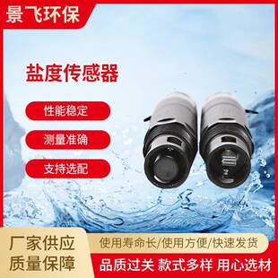 水质盐度传感器一体式数字式在线测含盐量仪器识别海水淡水检测仪