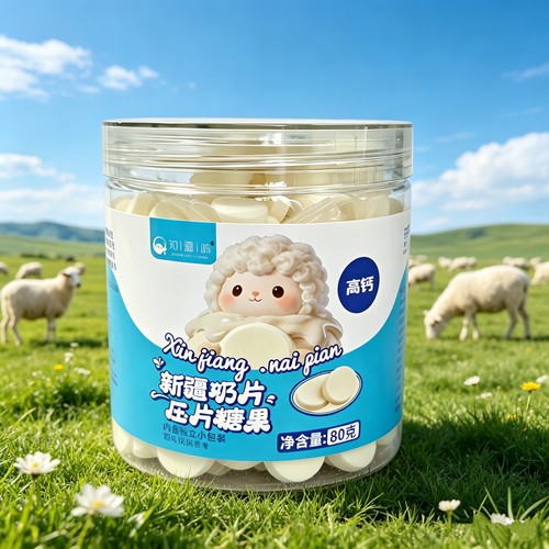 新疆特产奶片 高钙奶贝 独立小包装 孕妇儿童可吃的健康零食