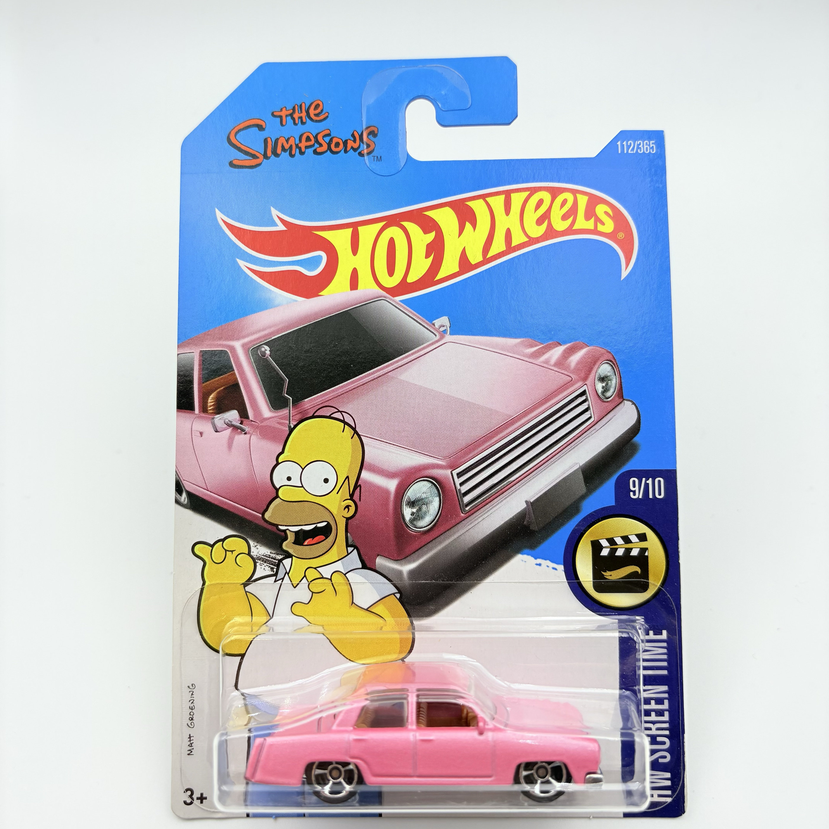 thumbnail for Hot Wheels Movie Cars Back to the Future Transformers 007 Batman Simpsons Alloy Car Model Ornaments