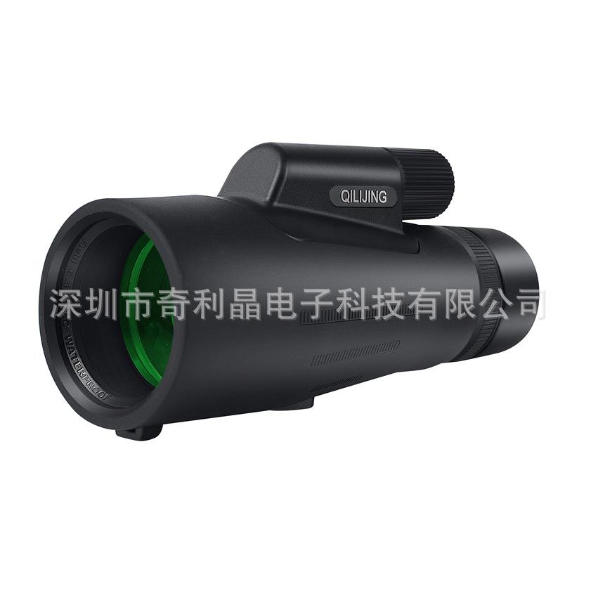 新款ED单筒望远镜IPX7充氮防水12x56高清带手腕大目镜全光学金属