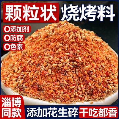 新货正宗淄博烧烤调料撒料孜然辣椒调味料家商用空气炸锅粉烤肉蘸