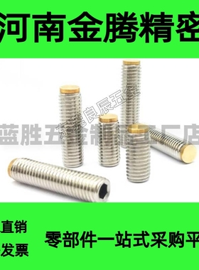 镶铜缓冲器 防滑止动螺栓 铜头内六角止动螺丝SBCPS3-5/6/8/10/12