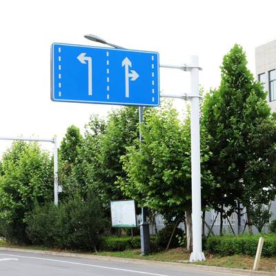 道路交通标志牌立杆指路标识牌杆件景区标志牌分车道指示牌路名牌