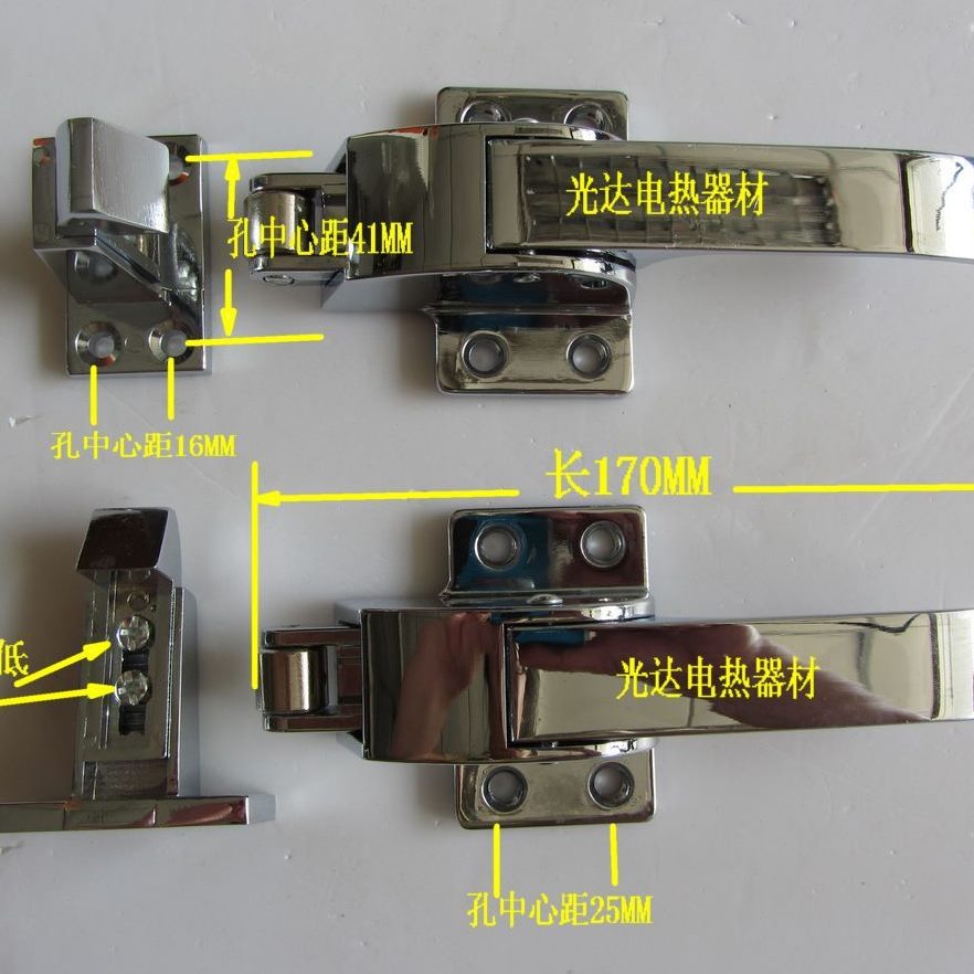 直销特价电烤箱拉手 蒸饭柜拉手 烤箱门锁 冷库门拉手 冷柜门扣
