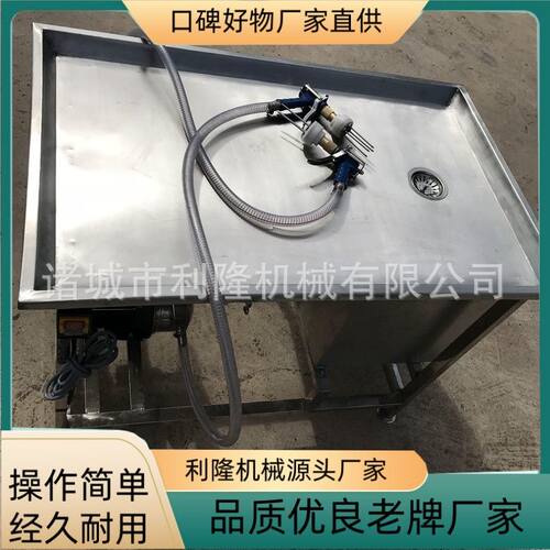 小型带骨注射腌制机鸡胸肉半自动盐水均匀腌制设备手动盐水注射机