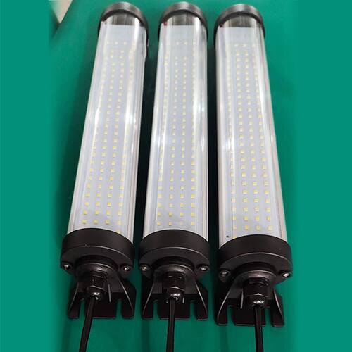 JY60LED四排机床工作灯60管径防水防爆220V24V宽电压旋转底座