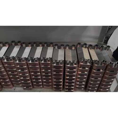 SS12-6D钎焊板式换热器暖通换热器间壁式换热器 汽水交换器