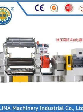 16寸橡胶硅胶开炼机厂家 PLC多功能自动调节开炼机开放式炼胶机