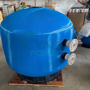 大型泳池过滤缸玻维砂泳池海洋馆璃循环过滤设001纤备净水处理器