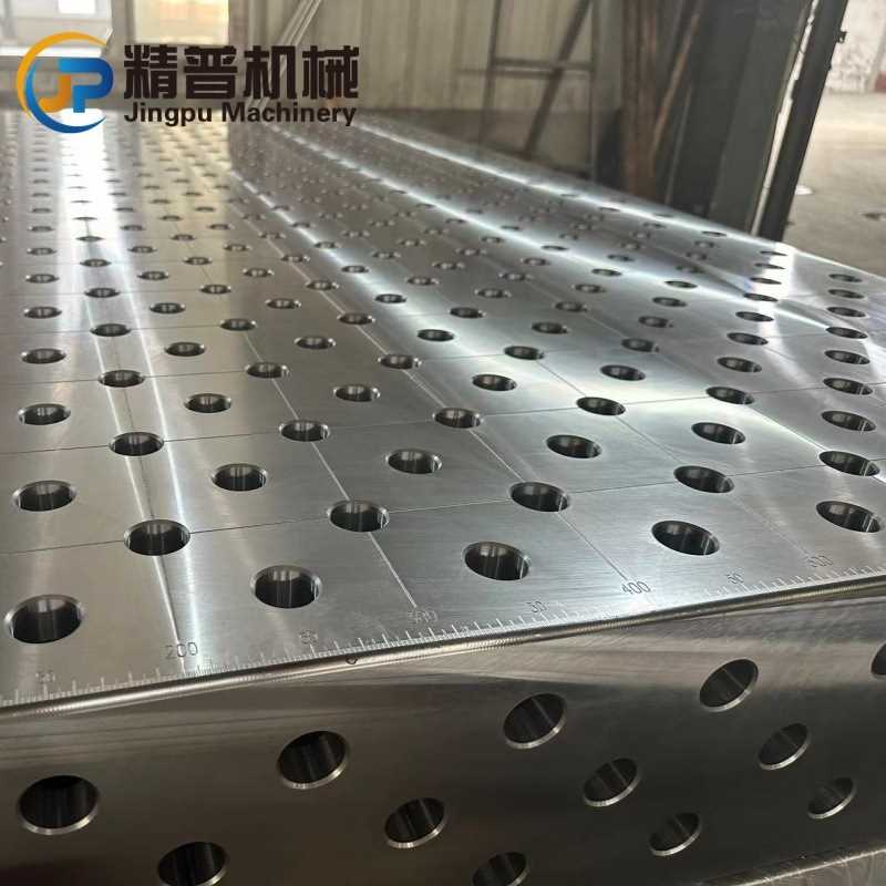 三维焊接平台机器人焊接工作台工装夹具压紧器铸铁装配台