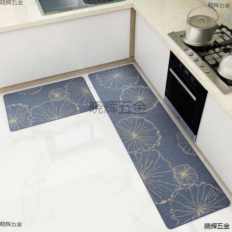 Y厨房防滑防油地垫子吸水吸油耐脏家用地毯可机洗防滑耐磨进门脚