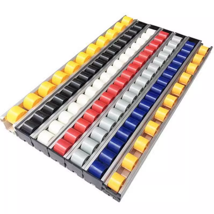 流利条GYF-D13 D28-P15盒式滚轮条QJK02 QJK04铝合金滑轮导轨滑道