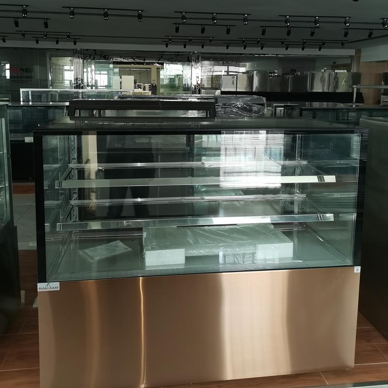 蛋糕冷藏保鲜展示柜弧形熟食西点水果寿司玻璃展柜前后开门