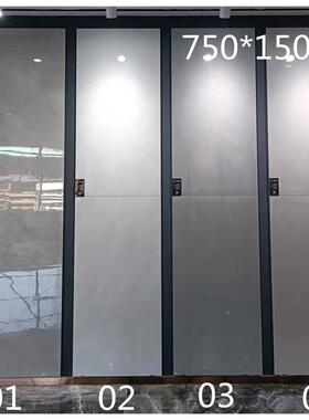 j8餐墙砖大厂理石客厅50x150通体简70素灰色大板砖瓷砖地约卧色室