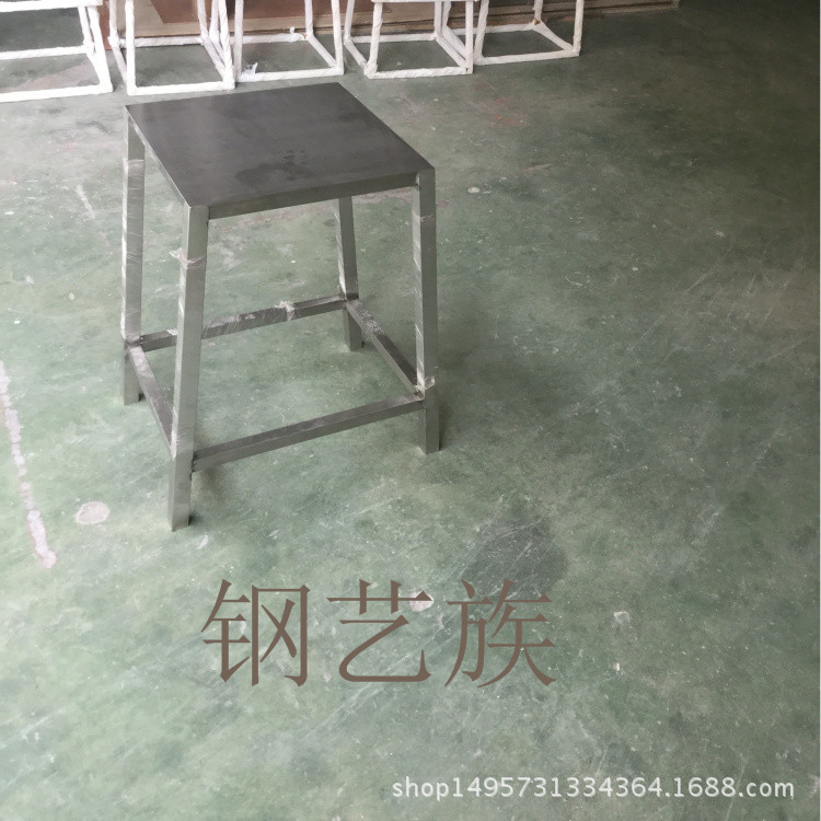 304磨砂拉丝不锈钢客厅家具餐椅厂家专业 酒店烧烤店凳子