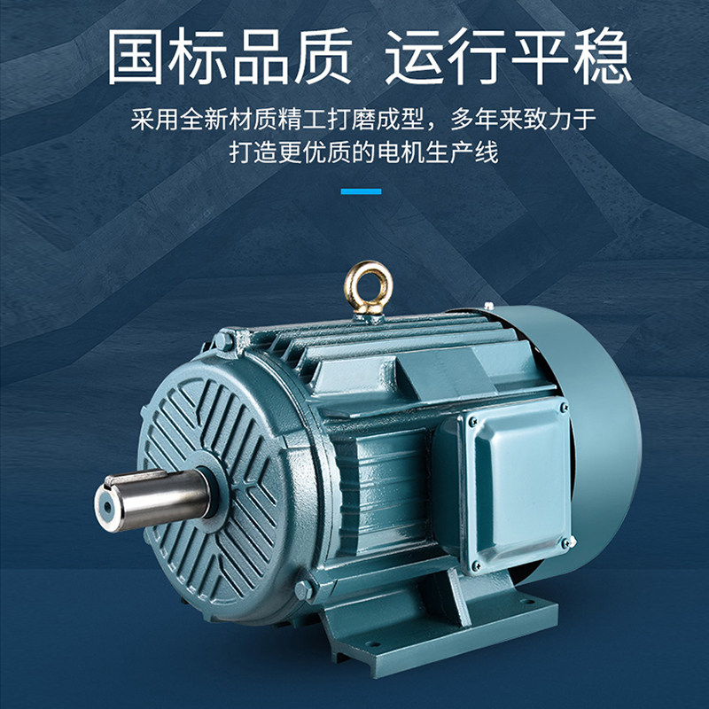 YE2三相异步马达/三相电机380V/4P/3/4 5.5 7.5 11 15 22 37KW图片