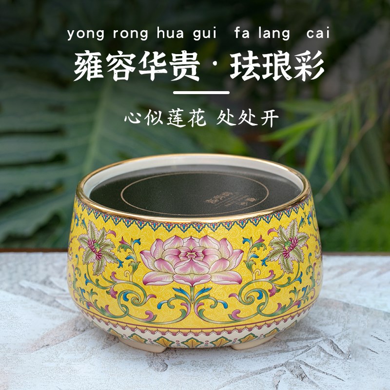 莺歌烧电陶炉煮茶炉家用咖啡炉迷你小型烧水泡茶专用高端围炉煮茶