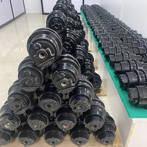 挖掘机三一原装SY55C 60C 65C 75C-8-9原厂支重轮承重轮托链轮