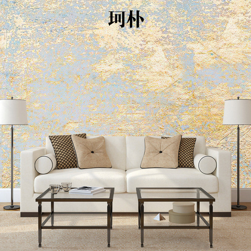 珂朴现代简约轻奢壁欧式创意艺术壁画无纺布墙纸客厅电视背景墙