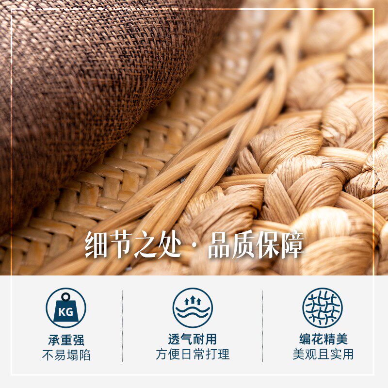 客厅地上坐垫看书阳台蒲团榻榻米坐墩打坐禅修专用垫拜垫跪垫家用