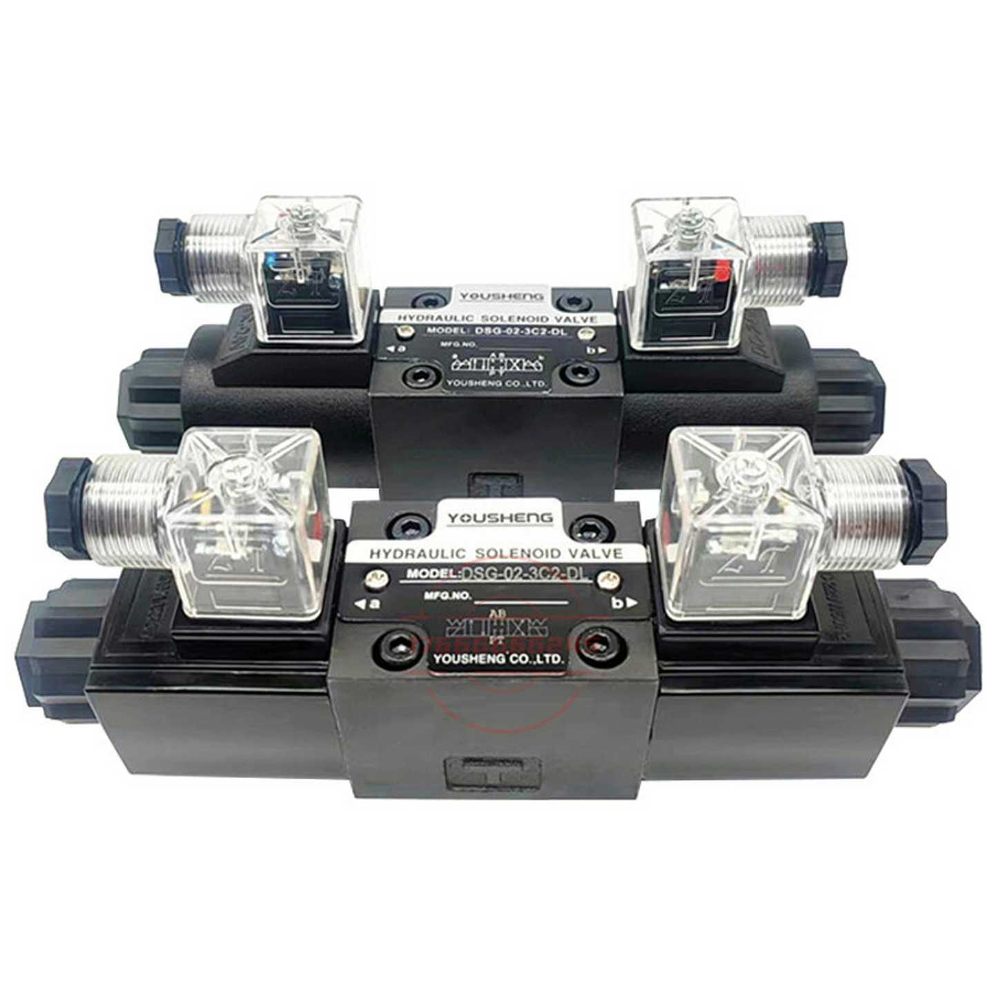 YOUSHENG电磁阀DSG-2-3Cp2-DL 2B2-LW 3 3C6 AC22V/DC24V/AC