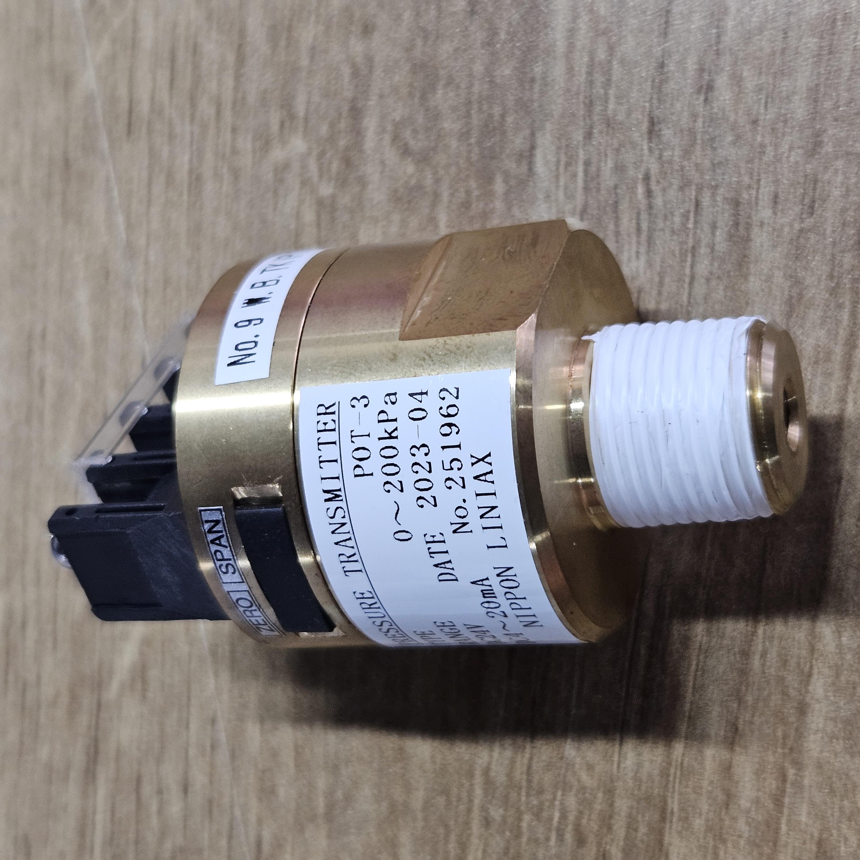 NIPPON LINIAX POT-3  0-200kPa 压力传感器全新现货议价