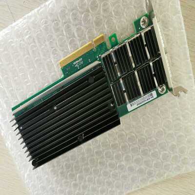 Intel XL710-2QSFP  40G双口万兆网卡实物（耶耶电子）