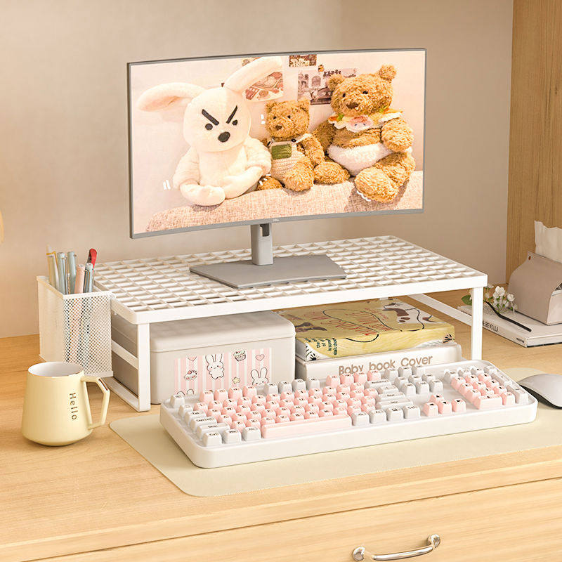 桌面电脑增高架桌上置物架宿舍收纳架笔记本显示器放置台寝室