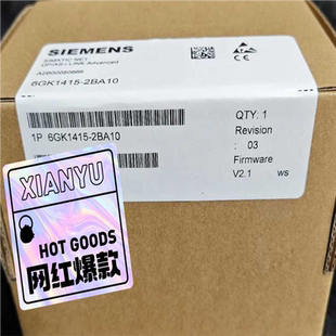 瓠子电子 2BA10 6GK1415 全新