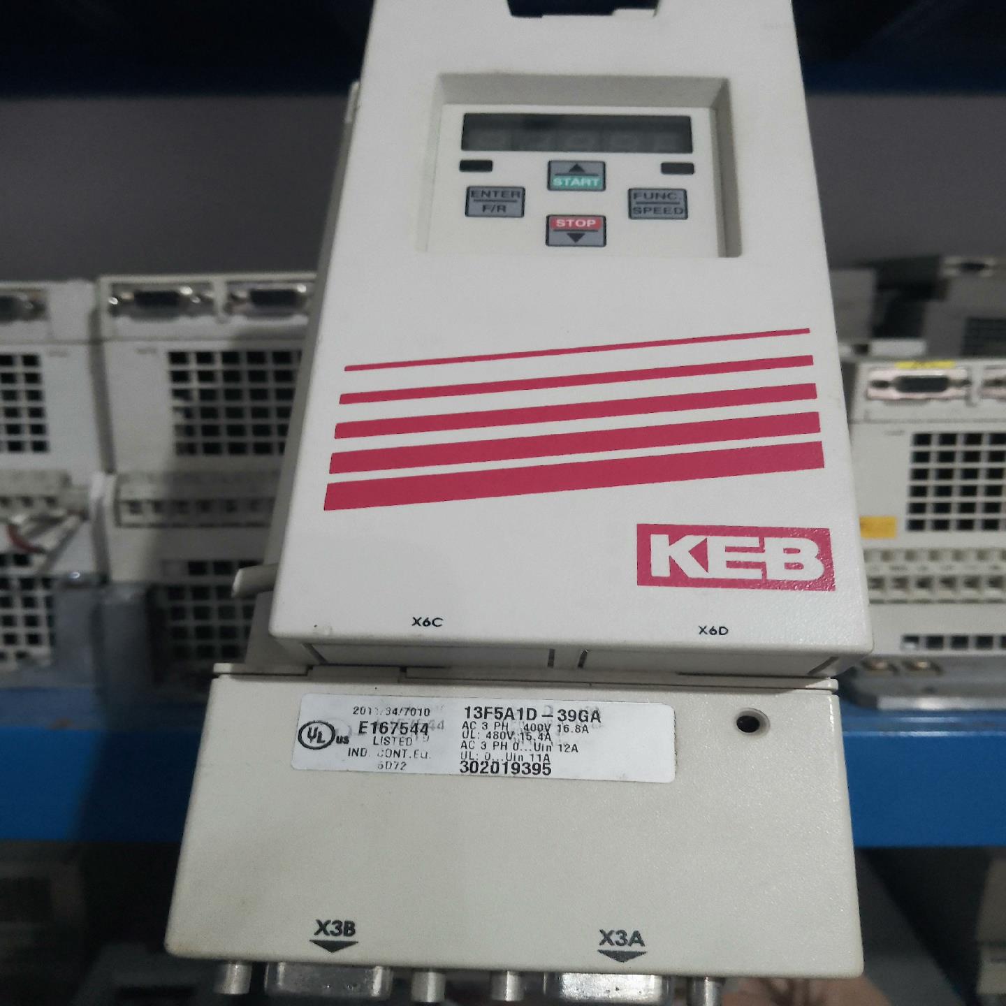 【星慕电子】13F5A1D-39GA科比变频器，功能正常。