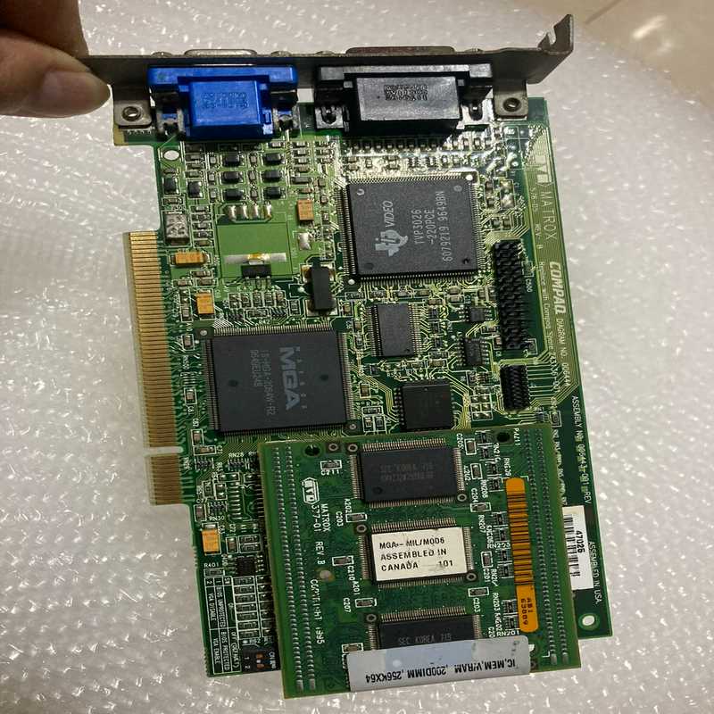 议价MATROX MGA-2064W pci显卡576-05适用
