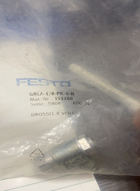 费斯托151168  GRLA-1/8-PK-6-B~询价