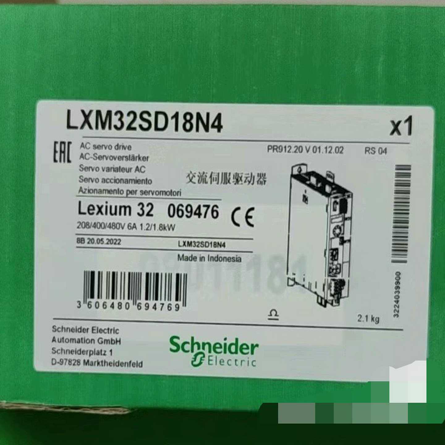 (询价)LXM32AD12N4 LXM32AD18N4