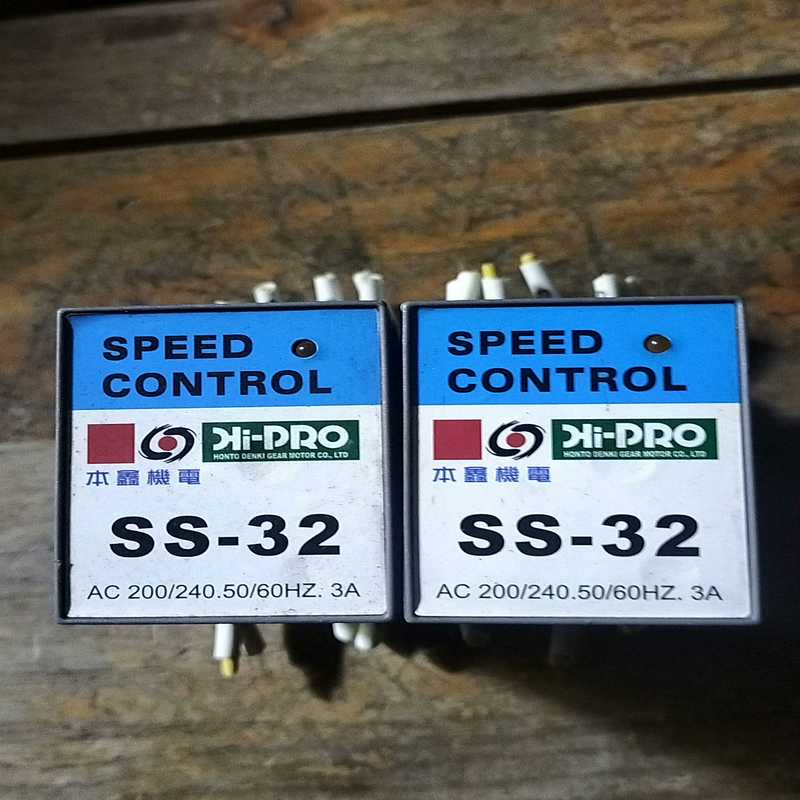 议价Hi-PRO台湾本都电机调速器 SS32-P马达控制器控适用